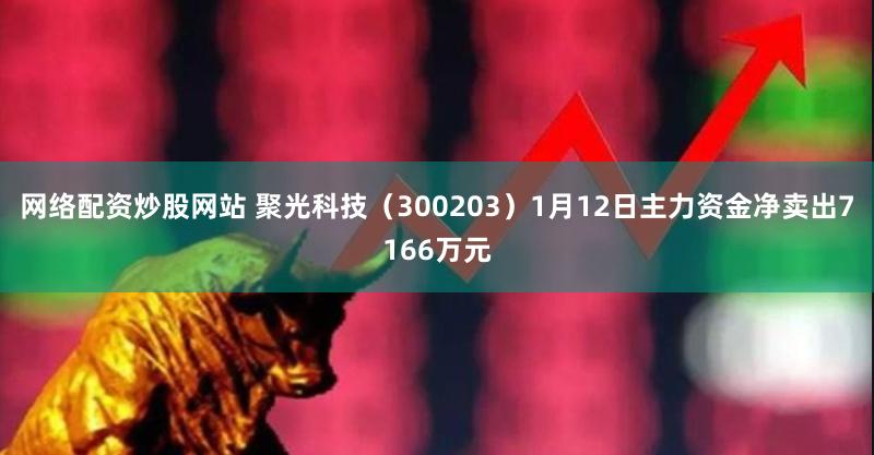 网络配资炒股网站 聚光科技（300203）1月12日主力资金净卖出7166万元