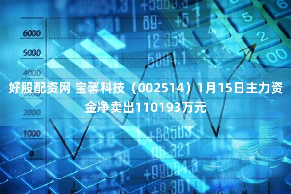 好股配资网 宝馨科技（002514）1月15日主力资金净卖出110193万元
